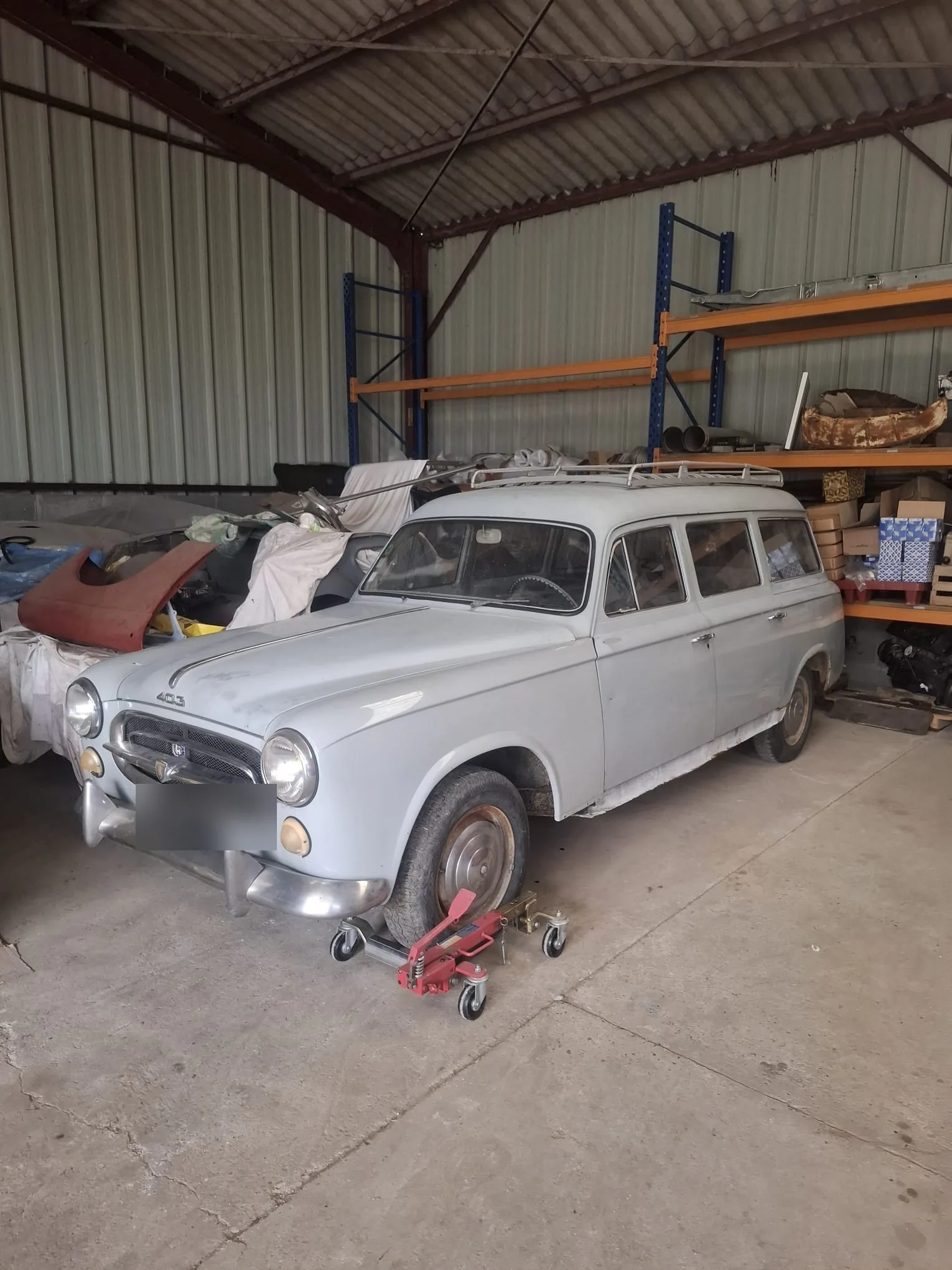 Peugeot 403 Commerciale, Années 50 · Commerciale · 1958