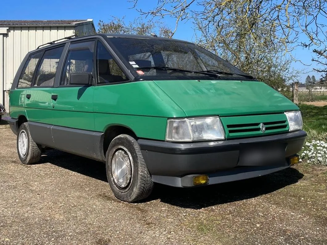 Renault Espace I vert, Années 80 · Monospace · 1989