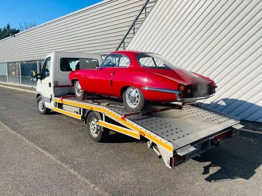 Alfa Romeo Giulia SS, Années 60 · Coupé sport · Rouge