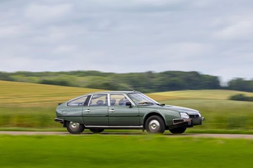 Citroën CX verte, Années 70-80 · Berline · Verte