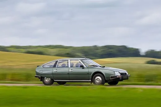 Citroën CX verte, Années 70-80 · Berline · Verte