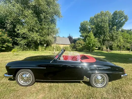 Mercedes-Benz 190 SL, Années 50-60 · Roadster · Noir