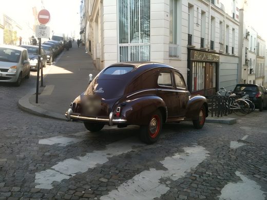 Peugeot 203 A 1950, Annees 50 · Berline · 4 places