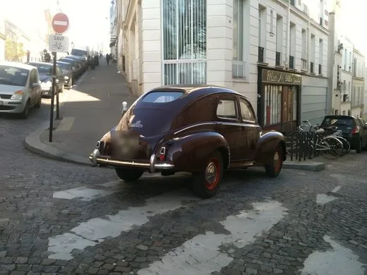 Peugeot 203 A 1950, Annees 50 · Berline · 4 places