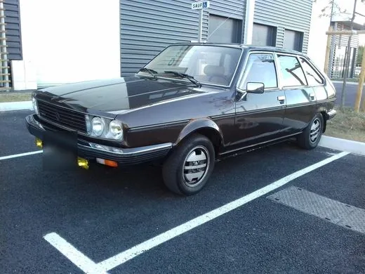 Renault 30, Années 70 · Berline · Marron & grise