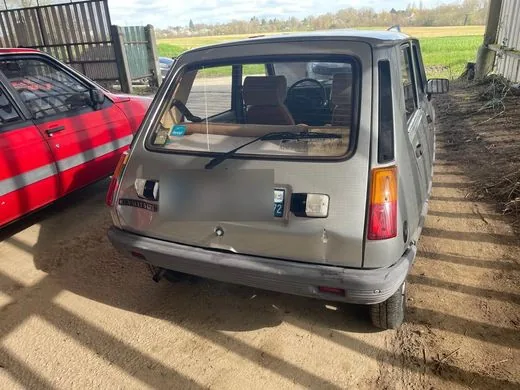 Renault 5, Années 70-80 · Citadine · Grise