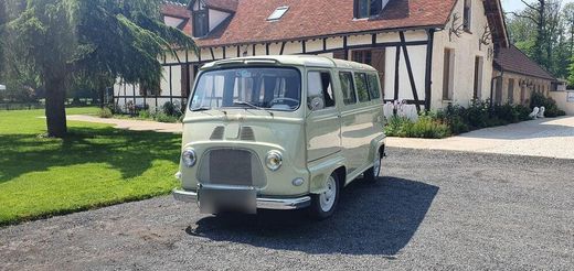 Renault Estafette, Années 70 · Fourgon · Blanc & beige