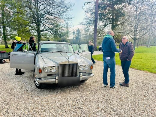 Rolls-Royce Silver Shadow sur le plateau