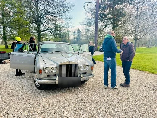 Rolls-Royce Silver Shadow sur le plateau