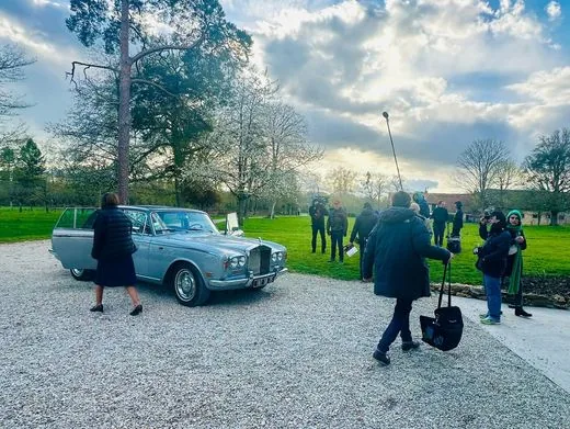 Rolls-Royce installee comme voiture de jeu