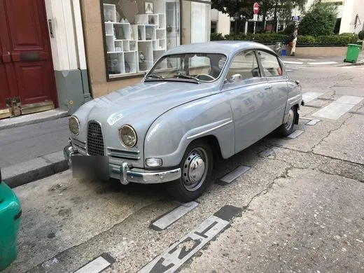 Saab 96 1962, Annees 60 · Coach · 2+2 places
