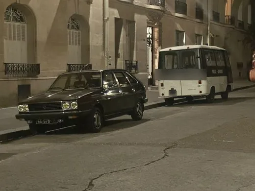 Rue d'epoque reconstituee pour un tournage