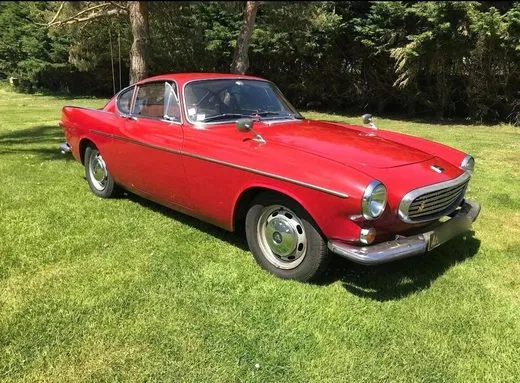 Volvo P1800, 1967 · Coupé sport · Rouge
